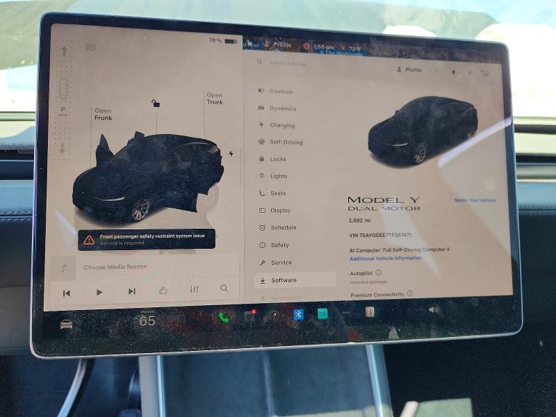 Aukcja sprzedaży 2026 Tesla Model Y, vin: 7SAYGDEE7TF567471, numer aukcji: 41840256