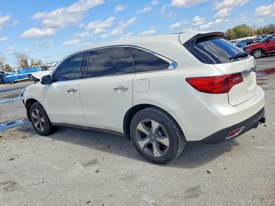79575185 :رقم المزاد ، 5FRYD3H24GB007901 vin ، 2016 Acura Mdx مزاد بيع