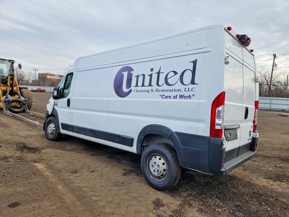 48106986 :رقم المزاد ، 3C6TRVDG9KE518259 vin ، 2019 Ram Promaster 2500 مزاد بيع