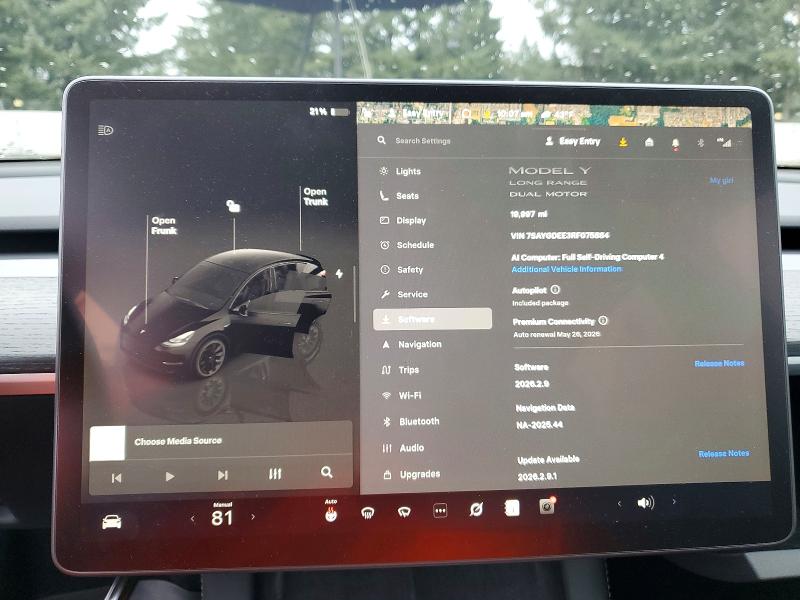 Aukcja sprzedaży 2024 Tesla Model Y, vin: 7SAYGDEE3RF075884, numer aukcji: 41976716