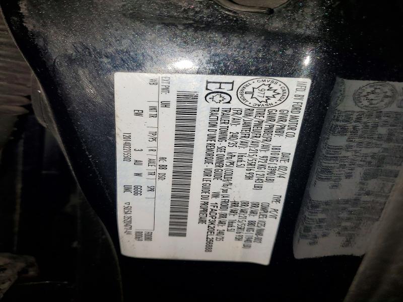 Aukcja sprzedaży 2014 Ford Focus, vin: 1FADP3K20EL256888, numer aukcji: 47523046