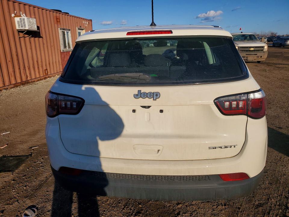 2018 Jeep Compass მანქანა იყიდება აუქციონზე, vin: 3C4NJCABXJT318832, აუქციონის ნომერი: 46046956