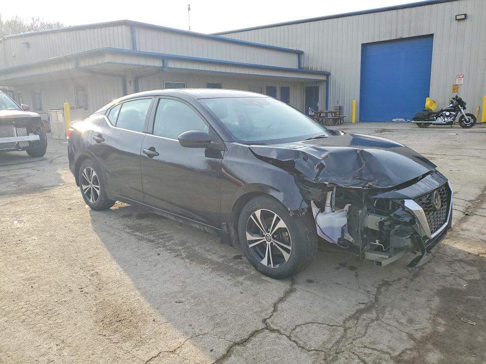 45638696 :رقم المزاد ، 3N1AB8CV6MY214123 vin ، 2021 Nissan Sentra مزاد بيع