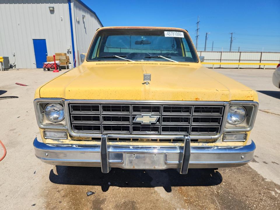 1978 Chev C10 Fleetside W/shor მანქანა იყიდება აუქციონზე, vin: CCL448A127710, აუქციონის ნომერი: 45781066