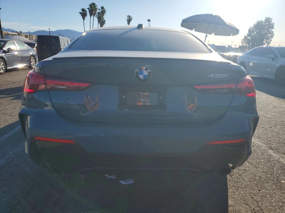 2025 Bmw 430i მანქანა იყიდება აუქციონზე, vin: WBA43DA01SCS61750, აუქციონის ნომერი: 41778596