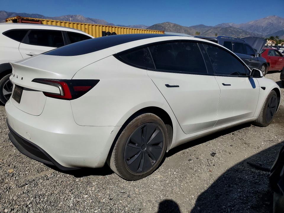 Aukcja sprzedaży 2025 Tesla Model 3, vin: 5YJ3E1EAXSF881770, numer aukcji: 46764206