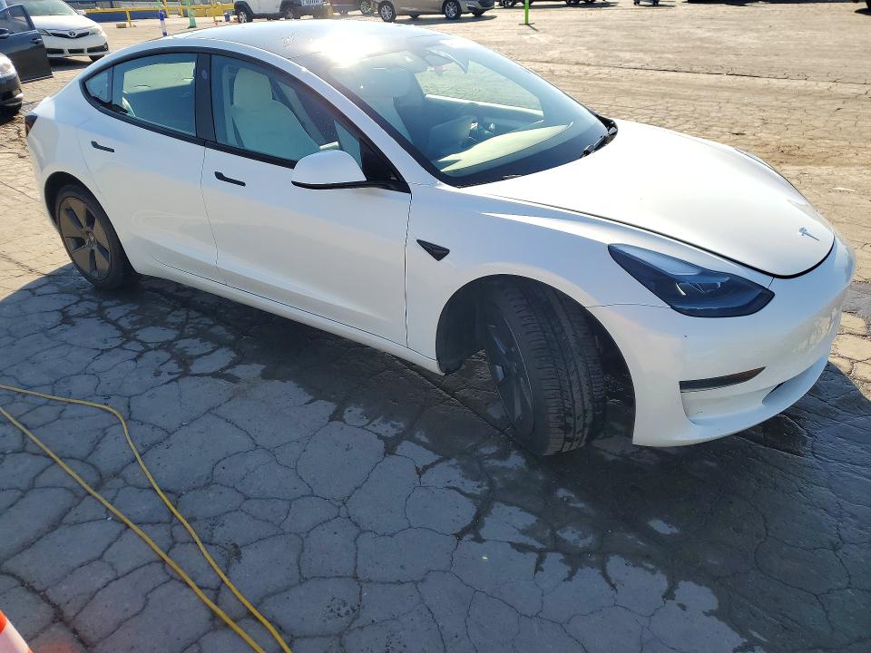 46854326 :رقم المزاد ، 5YJ3E1EA2PF566680 vin ، 2023 Tesla Model 3 مزاد بيع
