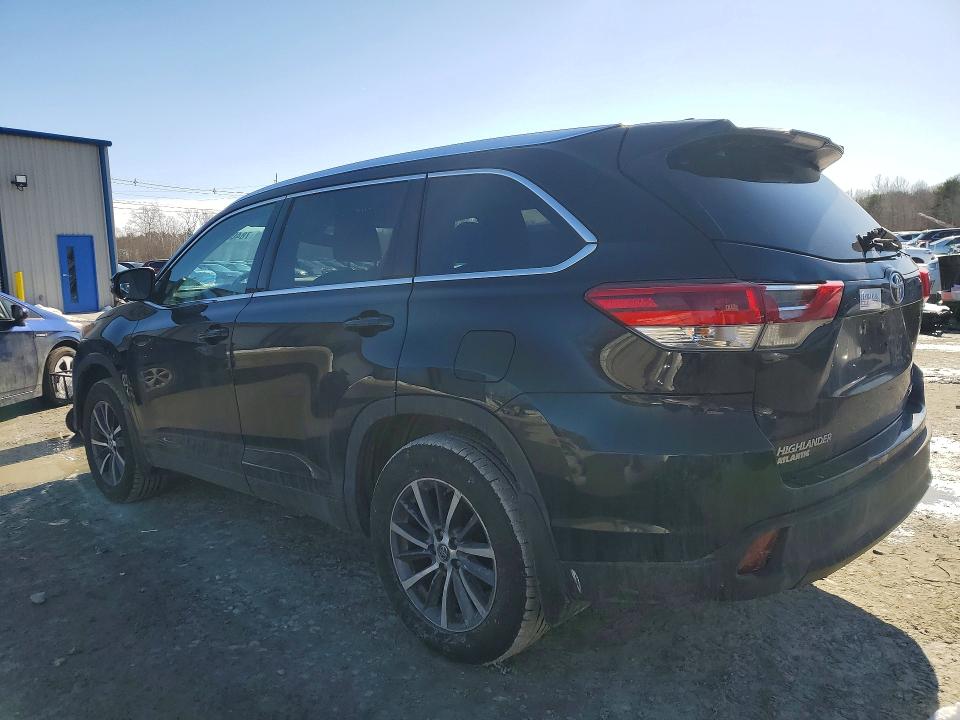 Aukcja sprzedaży 2019 Toyota Highlander, vin: 5TDJZRFH0KS621962, numer aukcji: 78402875
