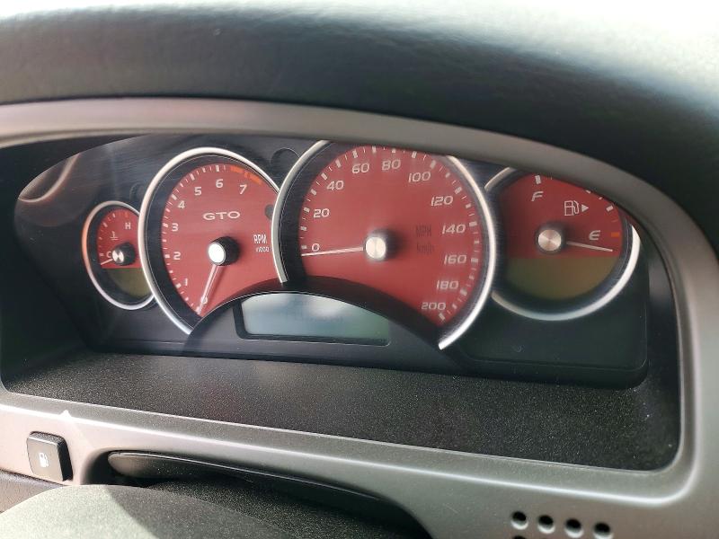 2006 Pontiac Gto მანქანა იყიდება აუქციონზე, vin: 6G2VX12U76L552715, აუქციონის ნომერი: 46112996