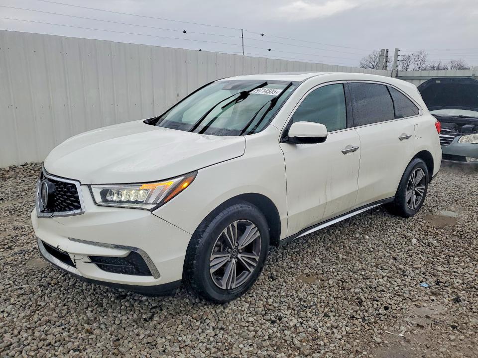 2018 Acura Mdx მანქანა იყიდება აუქციონზე, vin: 5J8YD4H37JL010250, აუქციონის ნომერი: 79714505