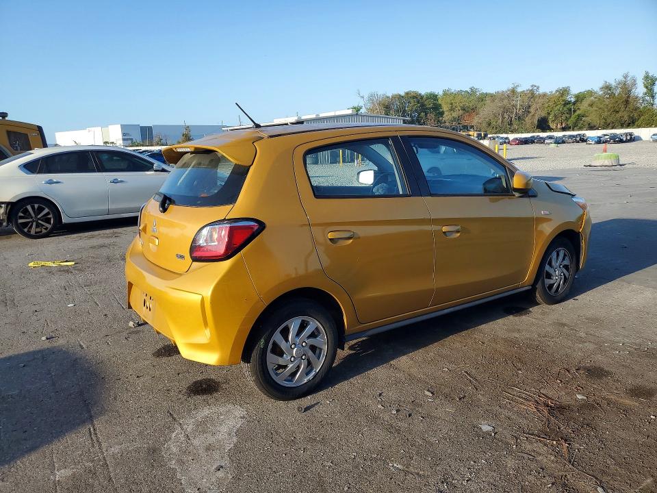 41963196 :رقم المزاد ، ML32AUHJ3NH005778 vin ، 2022 Mitsubishi Mirage مزاد بيع