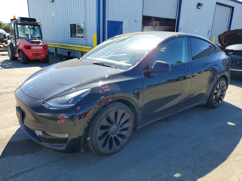 Aukcja sprzedaży 2021 Tesla Model Y, vin: 5YJYGDEFXMF267477, numer aukcji: 41945416