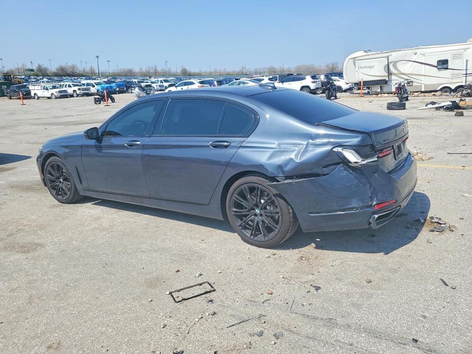 47458926 :رقم المزاد ، WBA7T4C0XLGF97081 vin ، 2020 Bmw 740 مزاد بيع