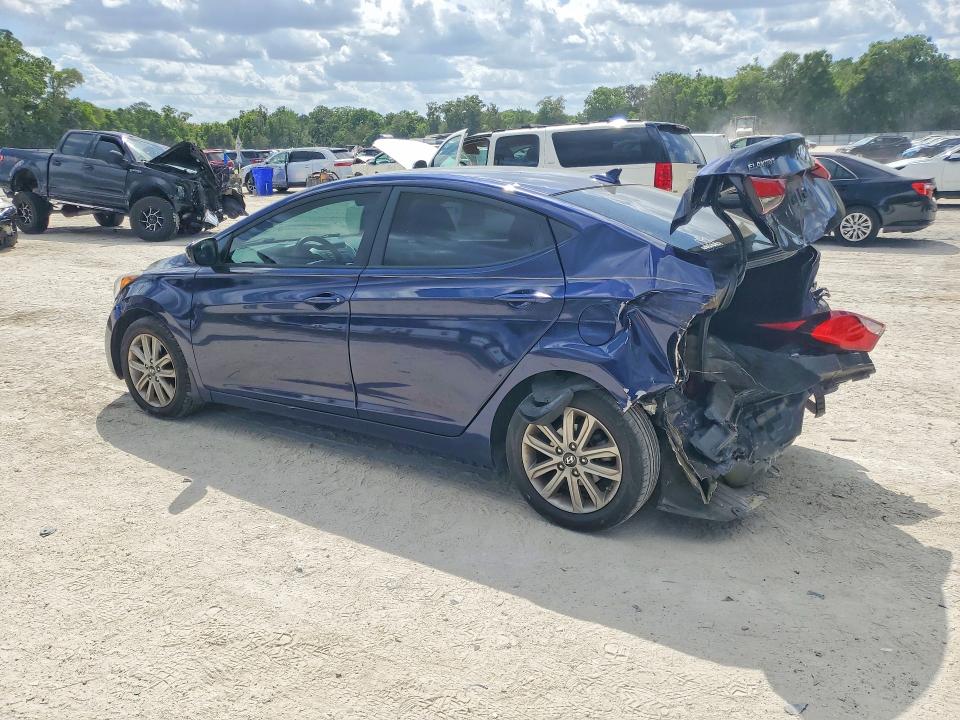48216026 :رقم المزاد ، 5NPDH4AE2EH500327 vin ، 2014 Hyundai Elantra مزاد بيع