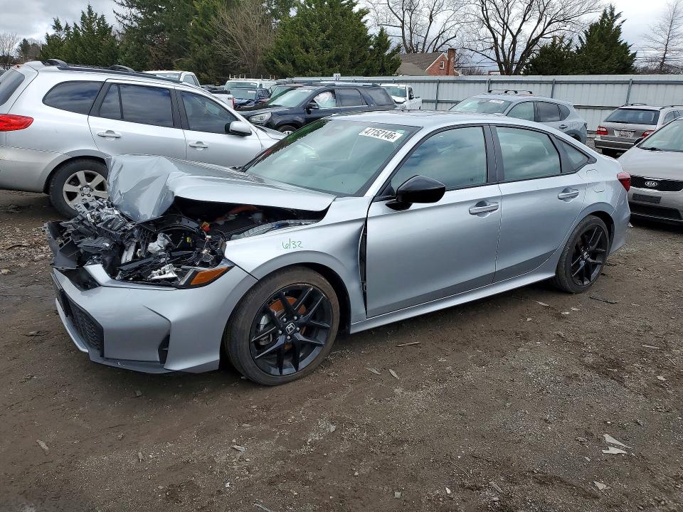 47152146 :رقم المزاد ، 2HGFE4F83SH327864 vin ، 2025 Honda Civic مزاد بيع