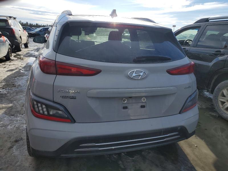 2022 Hyundai Kona Electric მანქანა იყიდება აუქციონზე, vin: KM8K23AG0NU147835, აუქციონის ნომერი: 41727646