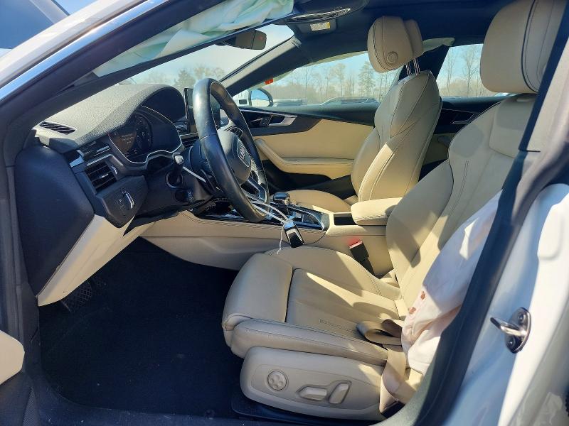 2022 Audi A5 მანქანა იყიდება აუქციონზე, vin: WAUFACF50NA012983, აუქციონის ნომერი: 46915906