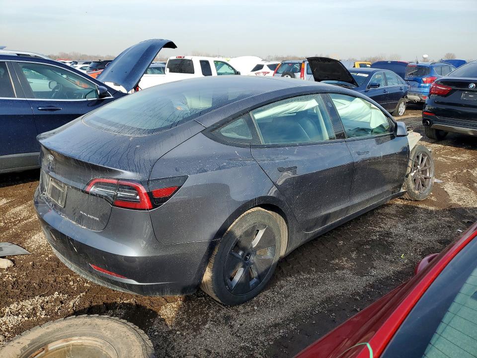 2023 Tesla Model 3 მანქანა იყიდება აუქციონზე, vin: 5YJ3E1EB8PF676433, აუქციონის ნომერი: 46437946