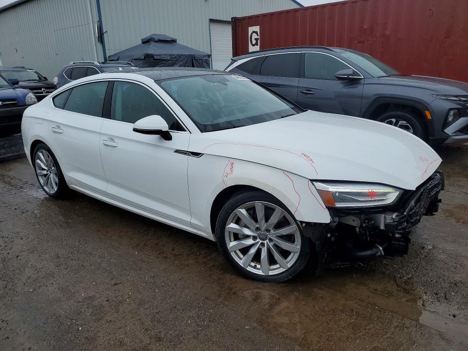 2018 Audi A5 მანქანა იყიდება აუქციონზე, vin: WAUBNCF58JA109040, აუქციონის ნომერი: 46669466