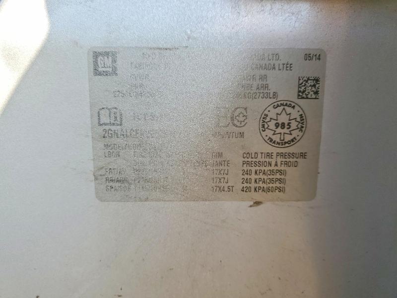 Aukcja sprzedaży 2014 Chevrolet Equinox, vin: 2GNALCEK2E6351327, numer aukcji: 79709925