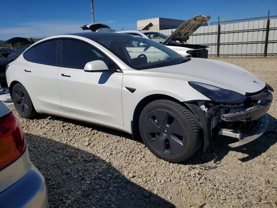 2022 Tesla Model 3 მანქანა იყიდება აუქციონზე, vin: 5YJ3E1EB4NF178727, აუქციონის ნომერი: 41770616