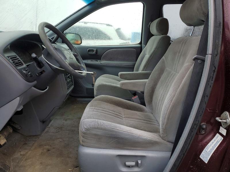 1998 Toyota Sienna მანქანა იყიდება აუქციონზე, vin: 4T3ZF13C7WU006092, აუქციონის ნომერი: 79263835