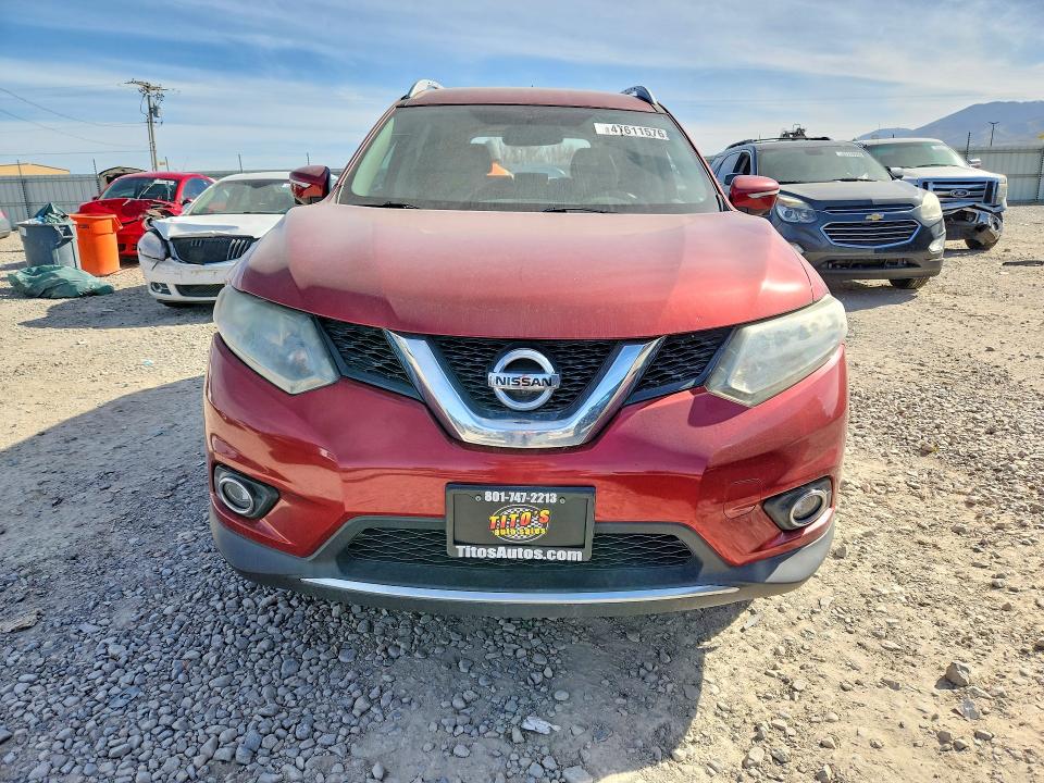 Продаж на аукціоні авто 2015 Nissan Rogue, vin: 5N1AT2MV8FC795721, номер лоту: 47611576