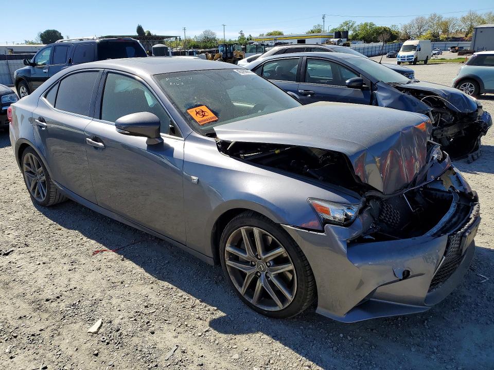 45780656 :رقم المزاد ، JTHBE1D24F5015316 vin ، 2015 Lexus Is 350 مزاد بيع
