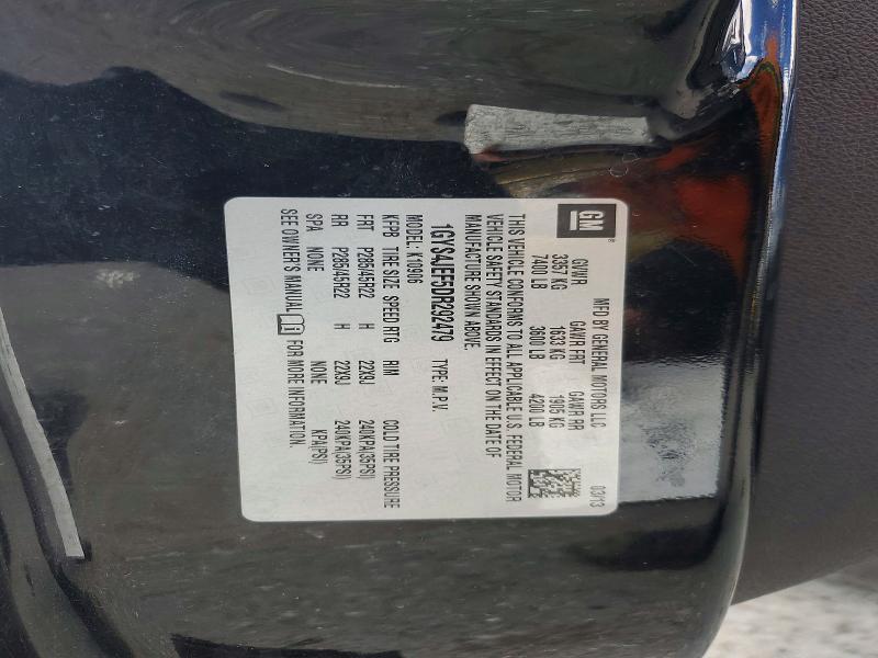 Продажа на аукционе авто 2013 Cadillac Escalade, vin: 1GYS4JEF5DR292479, номер лота: 46729036