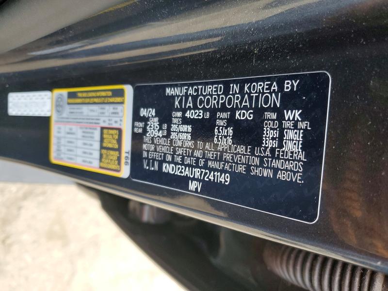 Aukcja sprzedaży 2024 Kia Soul, vin: KNDJ23AU1R7241149, numer aukcji: 47863666