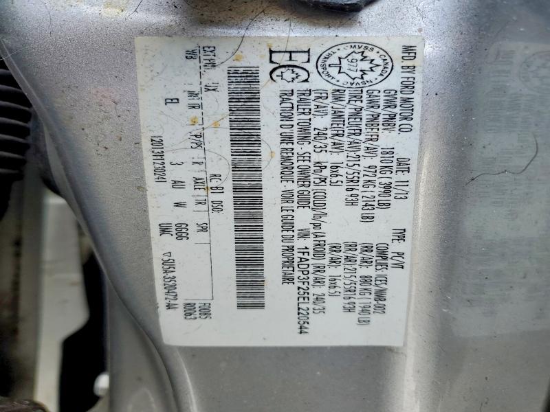 Продажа на аукционе авто 2014 Ford Focus, vin: 1FADP3F25EL220544, номер лота: 41619876