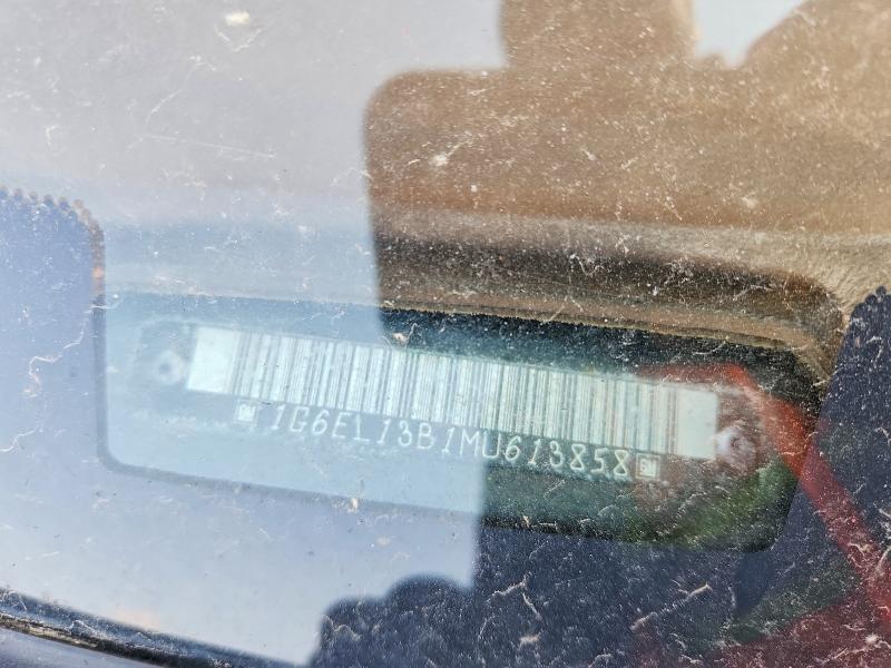 47822926 :رقم المزاد ، 1G6EL13B1MU613858 vin ، 1991 Cadillac Eldorado مزاد بيع