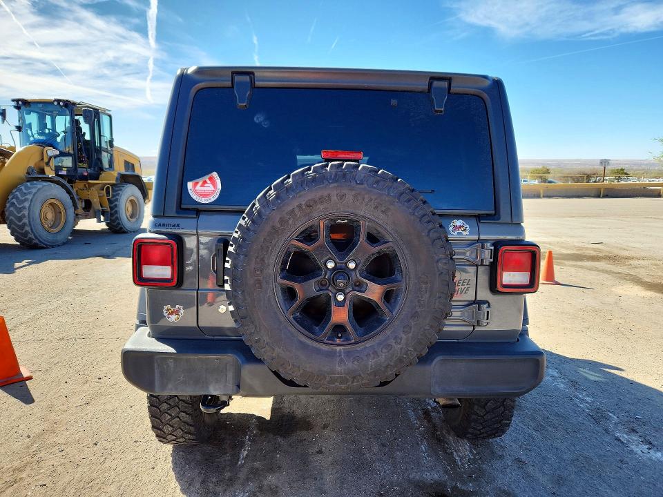 Auction sale of the 2020 Jeep Wrangler Unlimited, vin: 1C4HJXDG5LW169013, lot number: 45540466