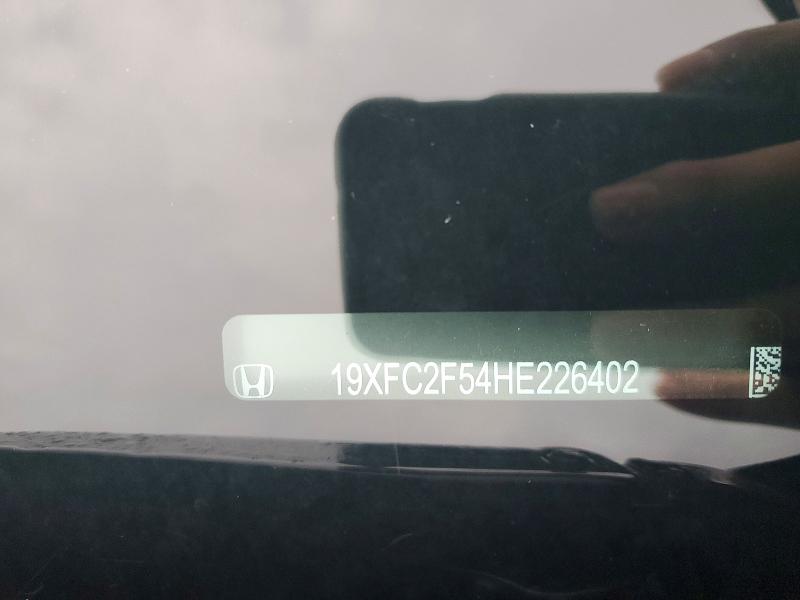 Продаж на аукціоні авто 2017 Honda Civic, vin: 19XFC2F54HE226402, номер лоту: 98342925