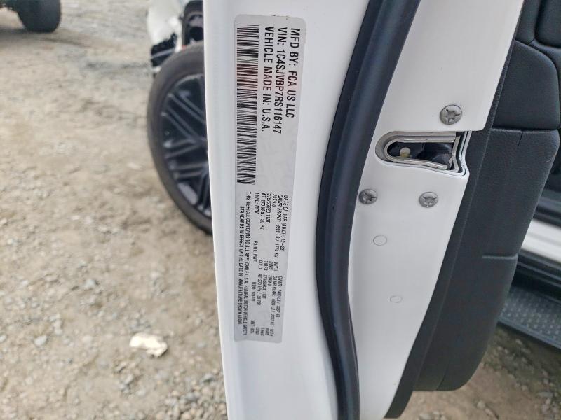 Продажа на аукционе авто 2024 Jeep Wagoneer, vin: 1C4SJVBP7RS116147, номер лота: 48326106
