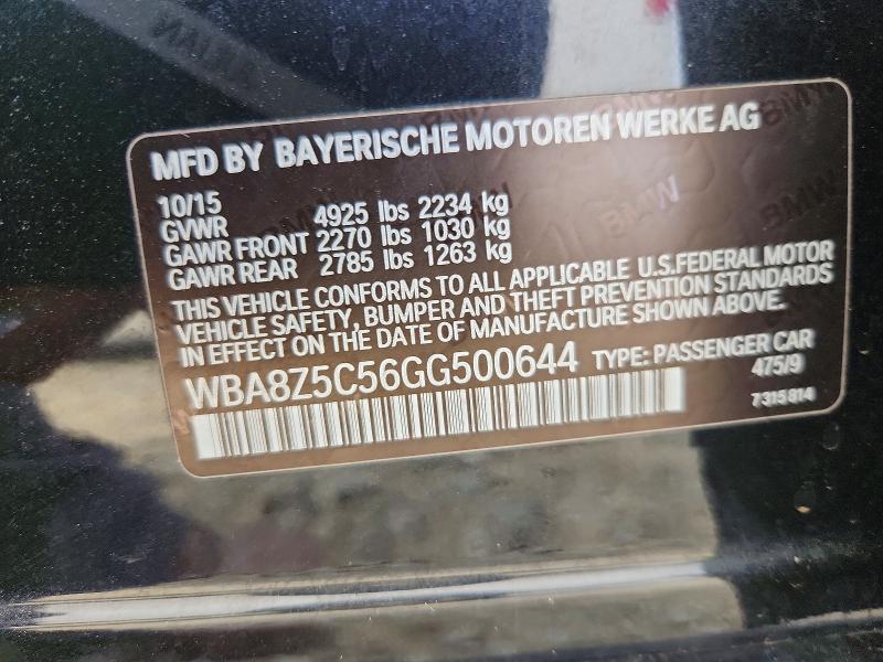 2016 Bmw 328 მანქანა იყიდება აუქციონზე, vin: WBA8Z5C56GG500644, აუქციონის ნომერი: 48127356