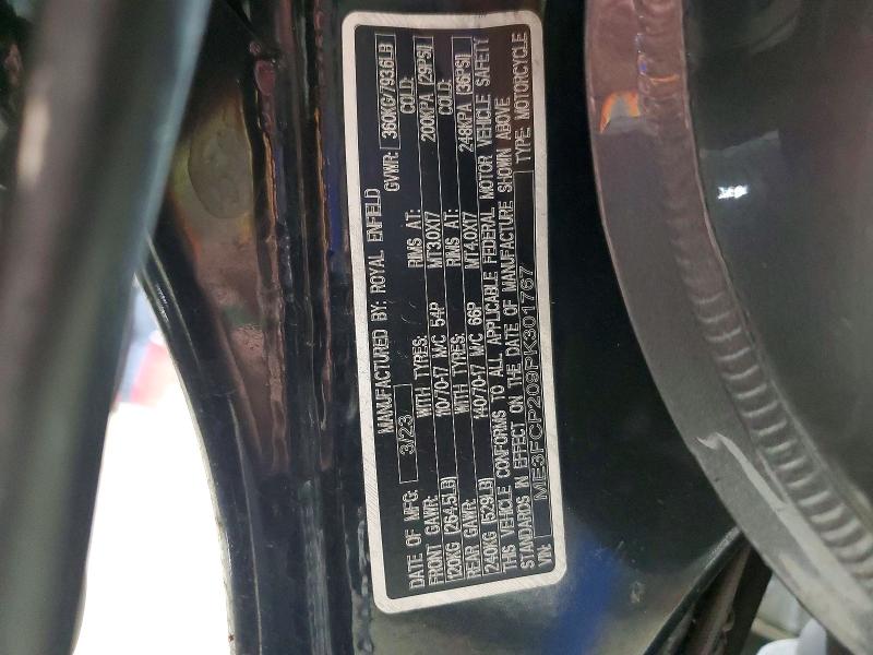 Продажа на аукционе авто 2023 Royal Enfield Motors Hunter 350, vin: ME3FCP209PK301767, номер лота: 46374666