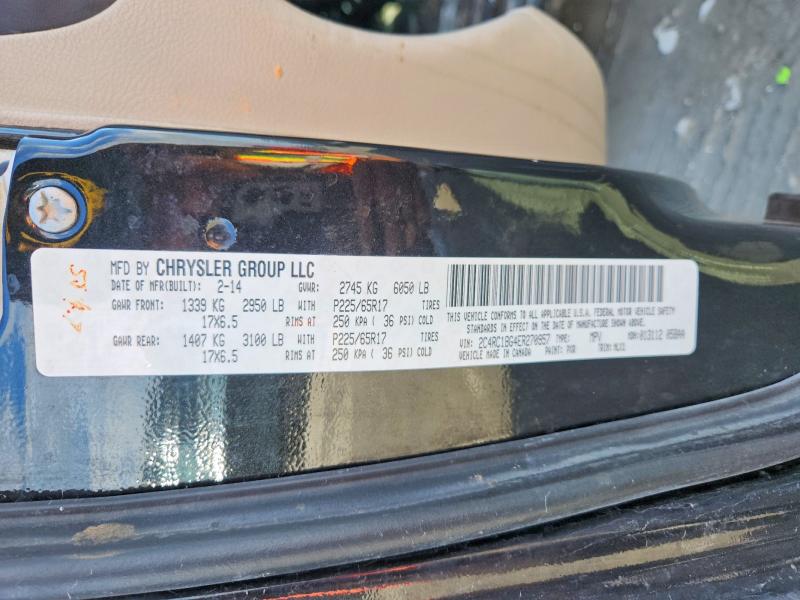 Продаж на аукціоні авто 2014 Chrysler Town & Country, vin: 2C4RC1BG4ER270957, номер лоту: 79576185