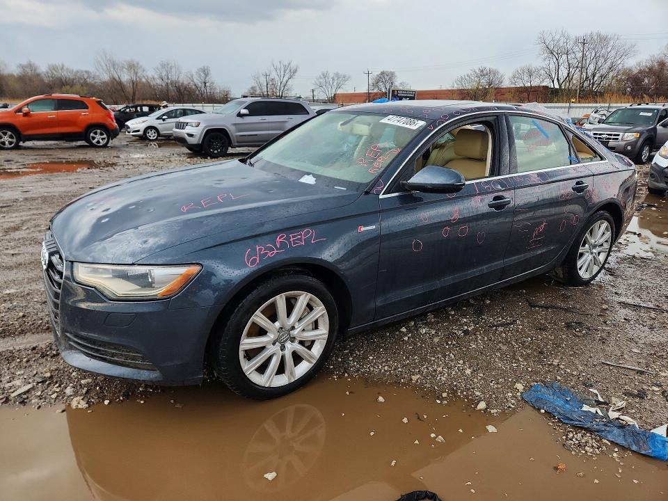 Продаж на аукціоні авто 2014 Audi A6, vin: WAUFGAFC5EN075409, номер лоту: 47747086