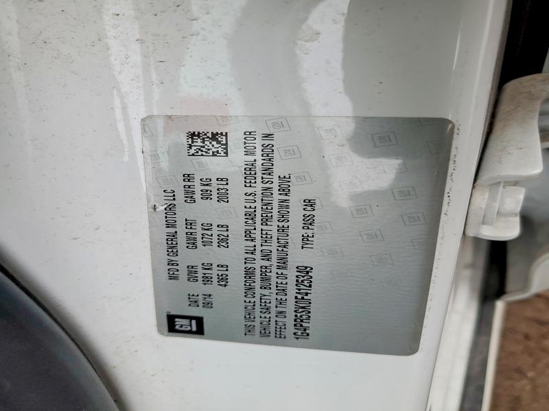 79966345 :رقم المزاد ، 1G4PR5SK0F4125349 vin ، 2015 Buick Verano مزاد بيع
