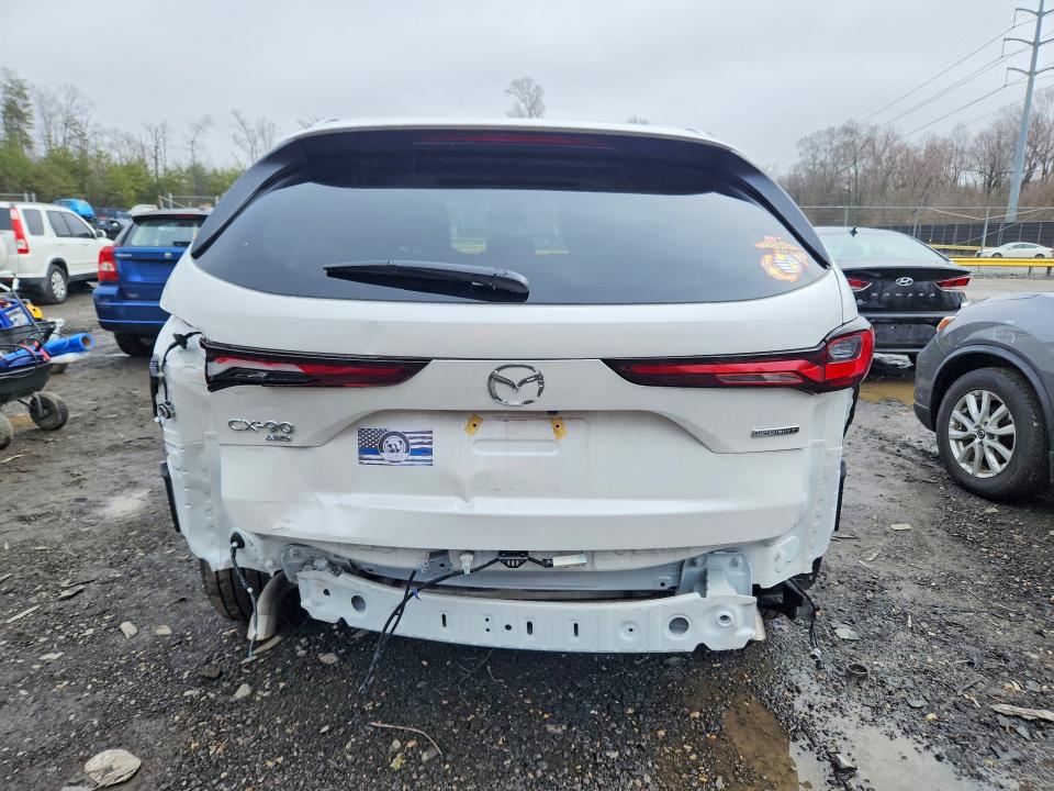 41710016 :رقم المزاد ، JM3KKBHD2S1255209 vin ، 2025 Mazda Cx-90 مزاد بيع