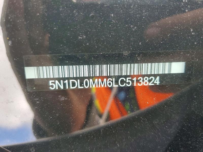 Продаж на аукціоні авто 2020 Infiniti Qx60, vin: 5N1DL0MM6LC513824, номер лоту: 50341846