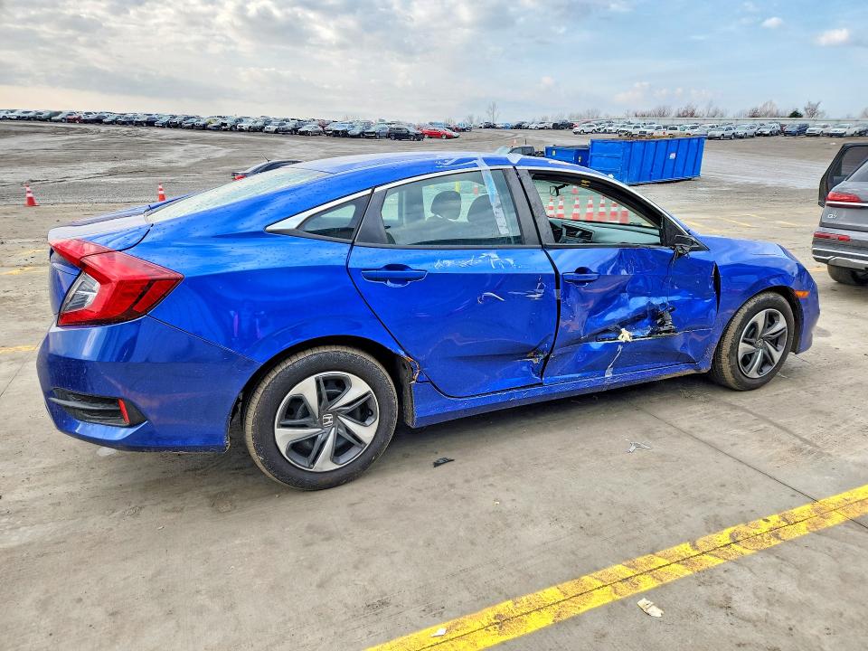 Aukcja sprzedaży 2019 Honda Civic, vin: 2HGFC2F6XKH606527, numer aukcji: 79622435