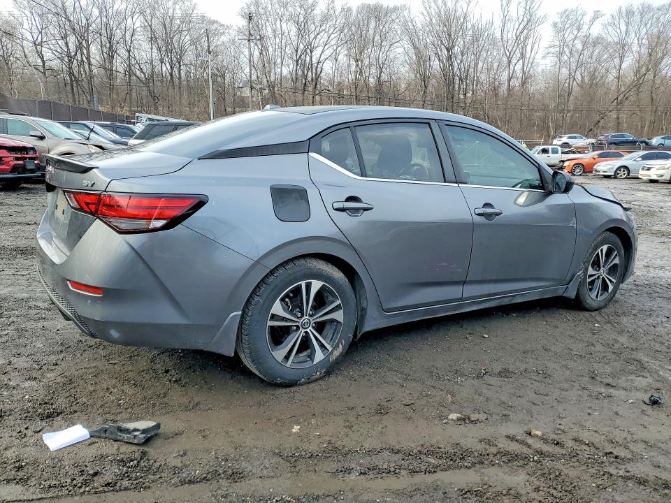 2022 Nissan Sentra მანქანა იყიდება აუქციონზე, vin: 3N1AB8CV4NY252581, აუქციონის ნომერი: 41717176