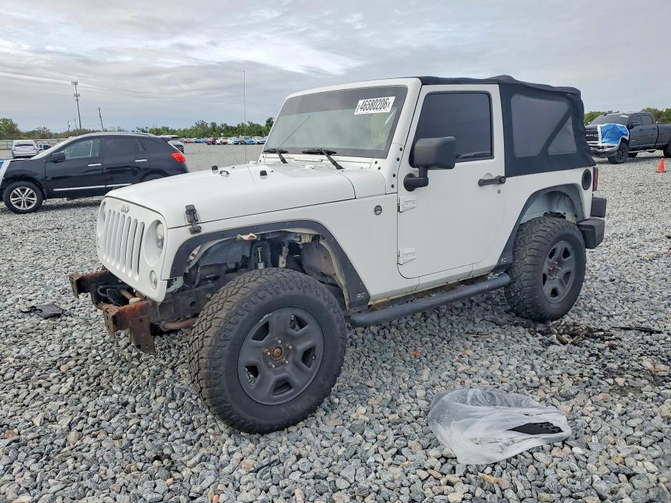 2014 Jeep Wrangler მანქანა იყიდება აუქციონზე, vin: 1C4AJWAG5EL305533, აუქციონის ნომერი: 46580206