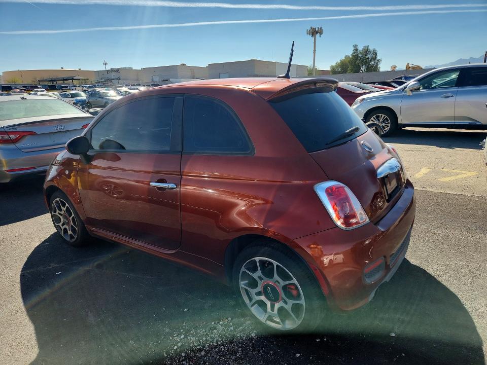 2012 Fiat 500 მანქანა იყიდება აუქციონზე, vin: 3C3CFFBR2CT270496, აუქციონის ნომერი: 46552686