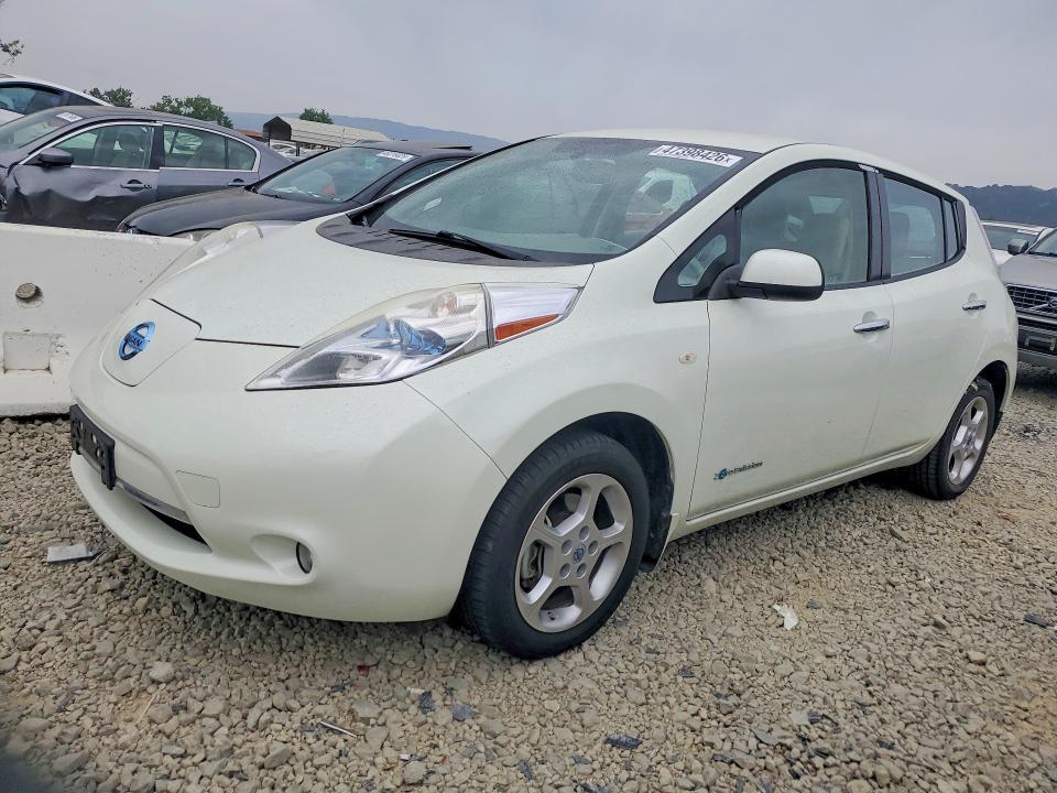 2012 Nissan Leaf მანქანა იყიდება აუქციონზე, vin: JN1AZ0CP1CT023831, აუქციონის ნომერი: 47398426