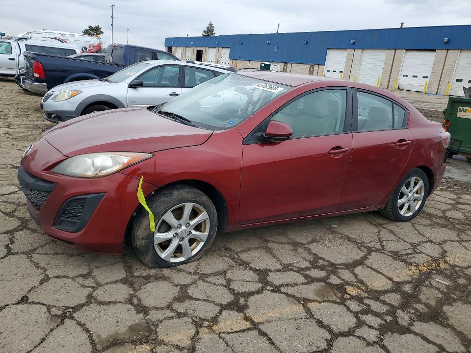 2010 Mazda 3 მანქანა იყიდება აუქციონზე, vin: JM1BL1SF2A1274352, აუქციონის ნომერი: 45992906