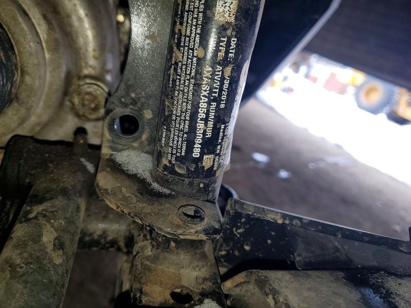 45803976 :رقم المزاد ، 4XASXA856JB309480 vin ، 2018 Polaris Sportsman مزاد بيع
