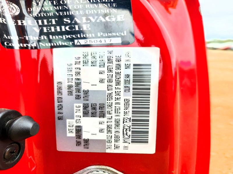 45667186 :رقم المزاد ، JM1NC2PF5B0217632 vin ، 2011 Mazda Mx-5 Miata مزاد بيع